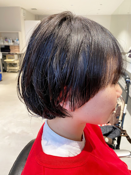 根元パーマ